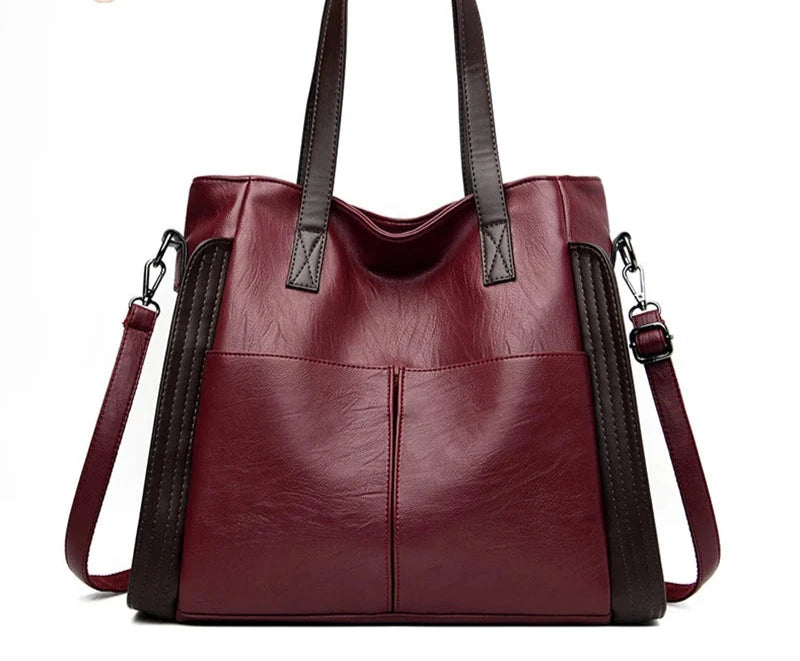 Vittoria Leather Shoulder Bag Siren Fashion