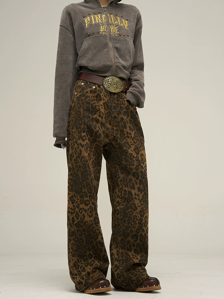 Giulia Chic Leopard Print Pants Siren Fashion