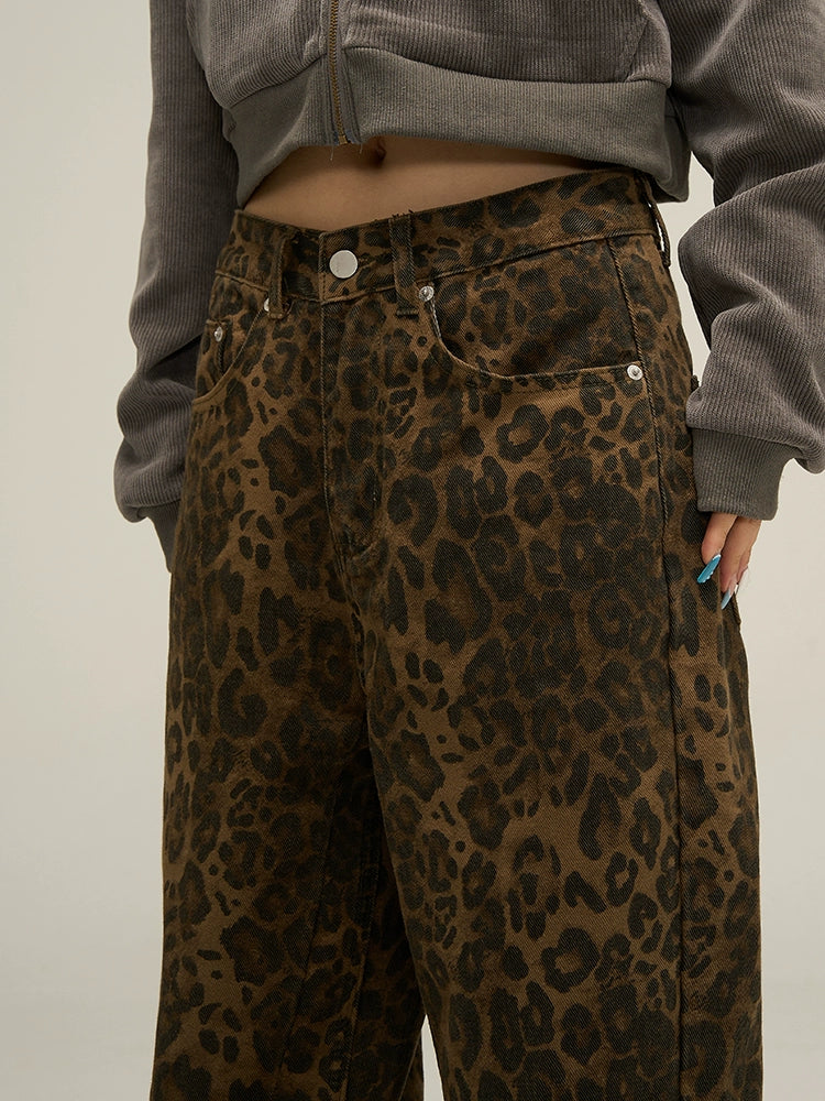 Giulia Chic Leopard Print Pants Siren Fashion