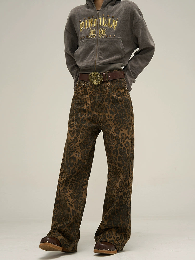 Giulia Chic Leopard Print Pants Siren Fashion