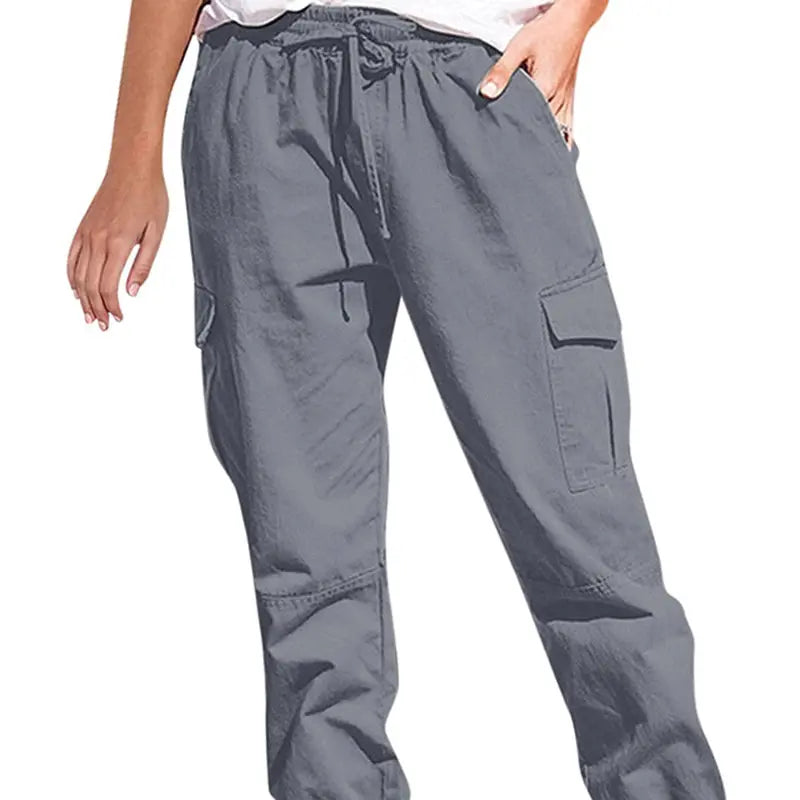 Harlow Retro Casual Cargo Pants Siren Fashion