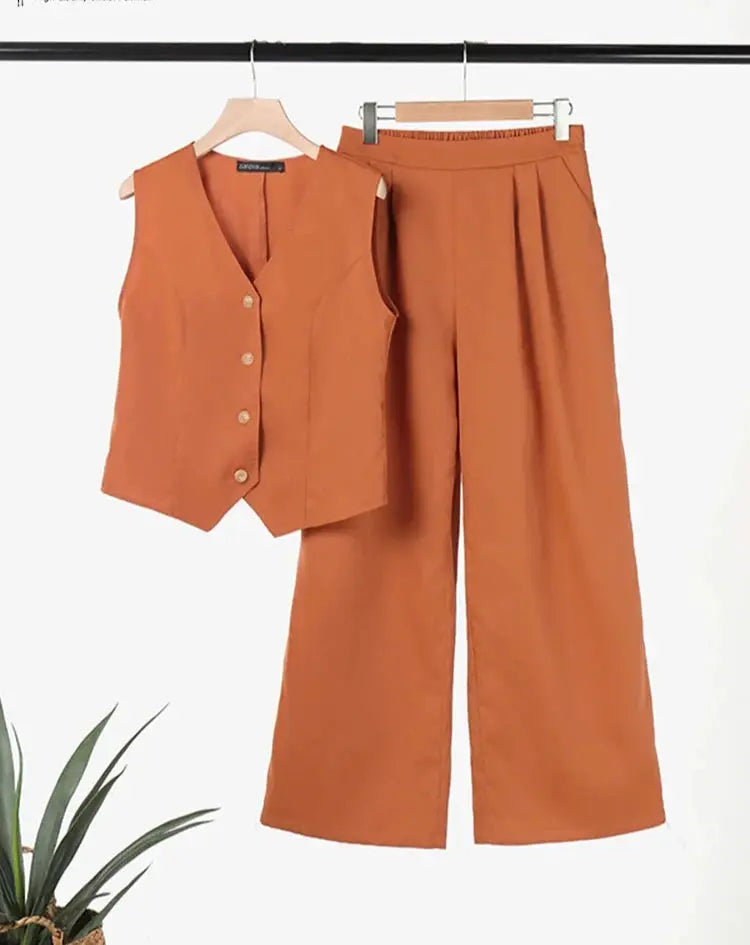 Vita Fashion Two Piece Pants Set Siren Fashion