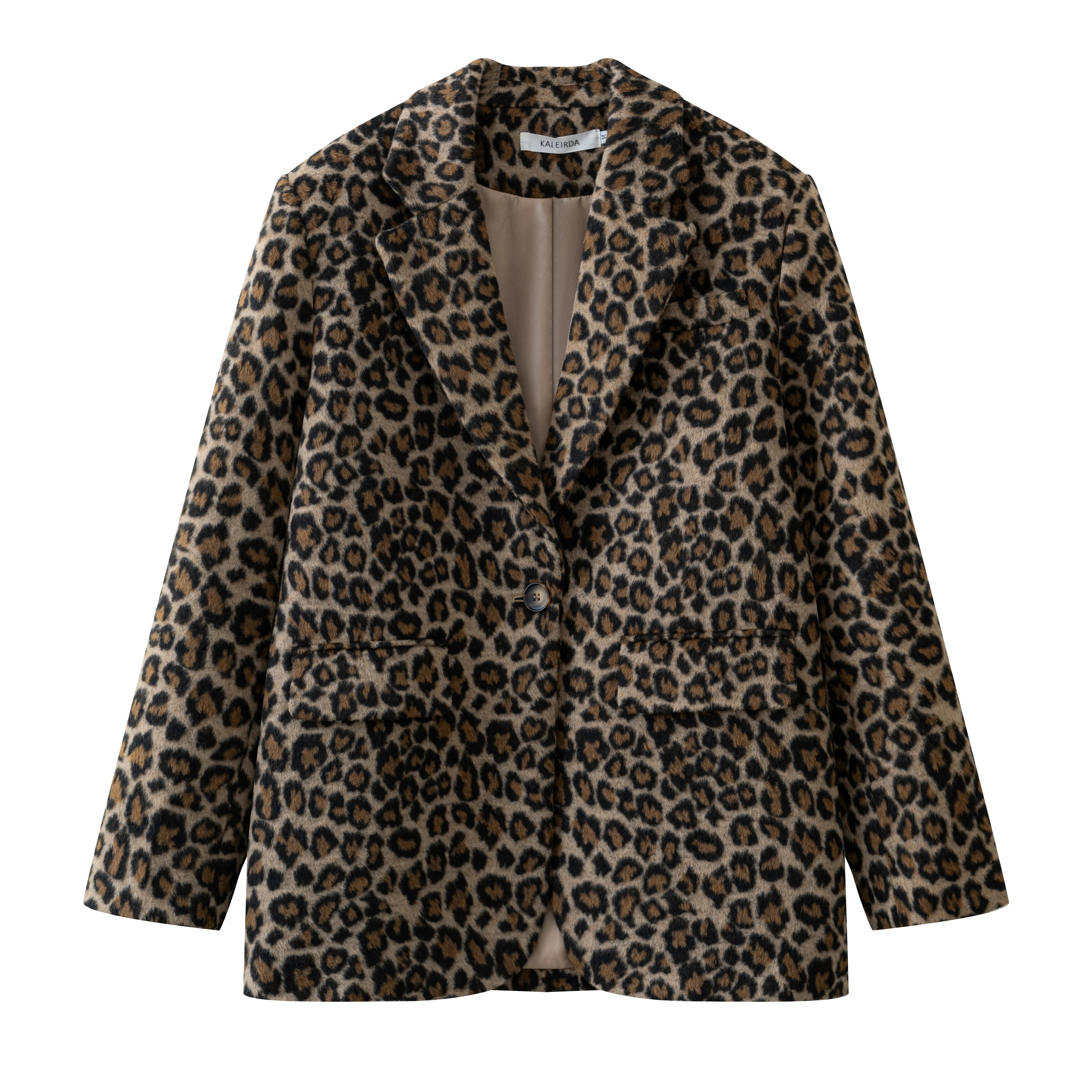 Amadea Leopard Fashion Blazer Siren Fashion