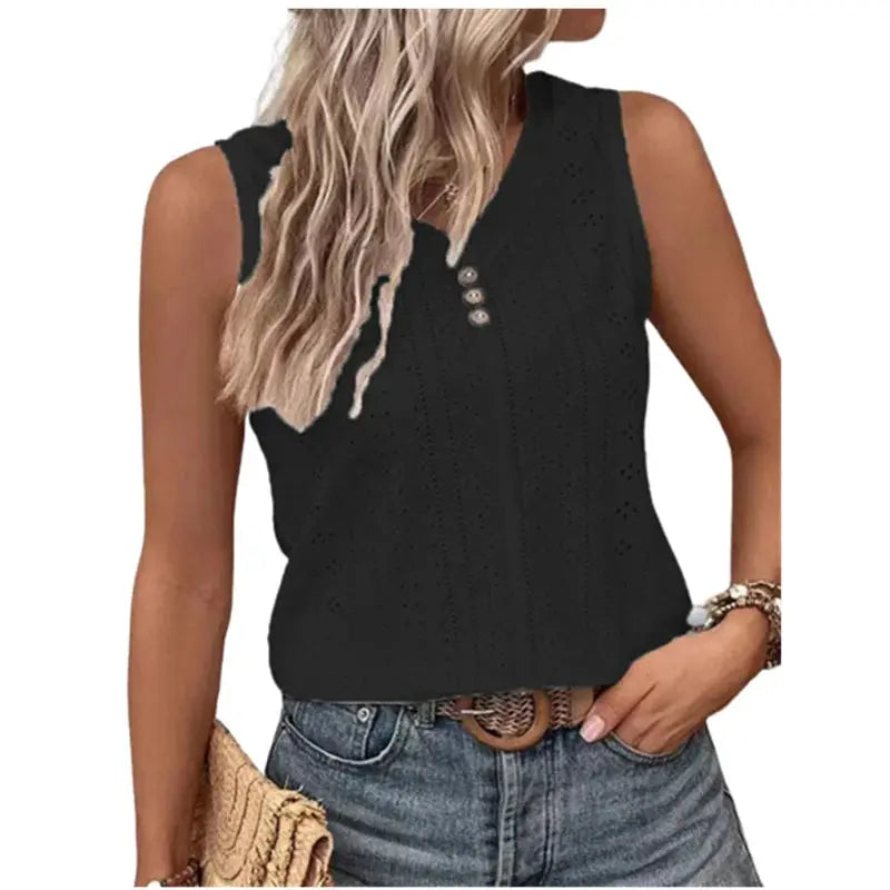 Calista Elegant V-Neck Blouse Siren Fashion