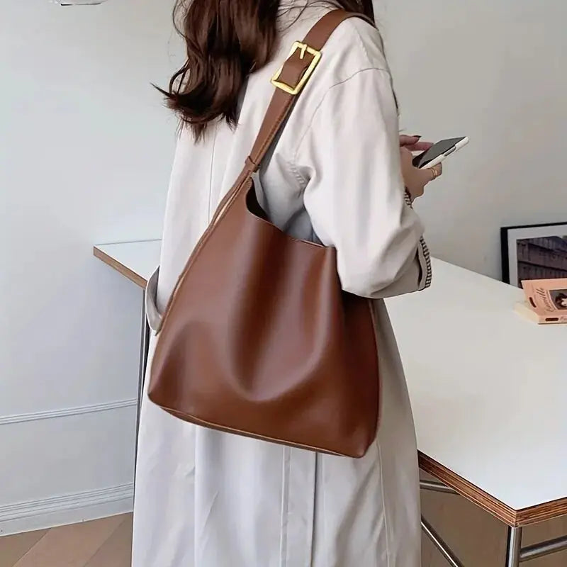 ChicEssence Minimalist PU Leather Shoulder Bag Siren