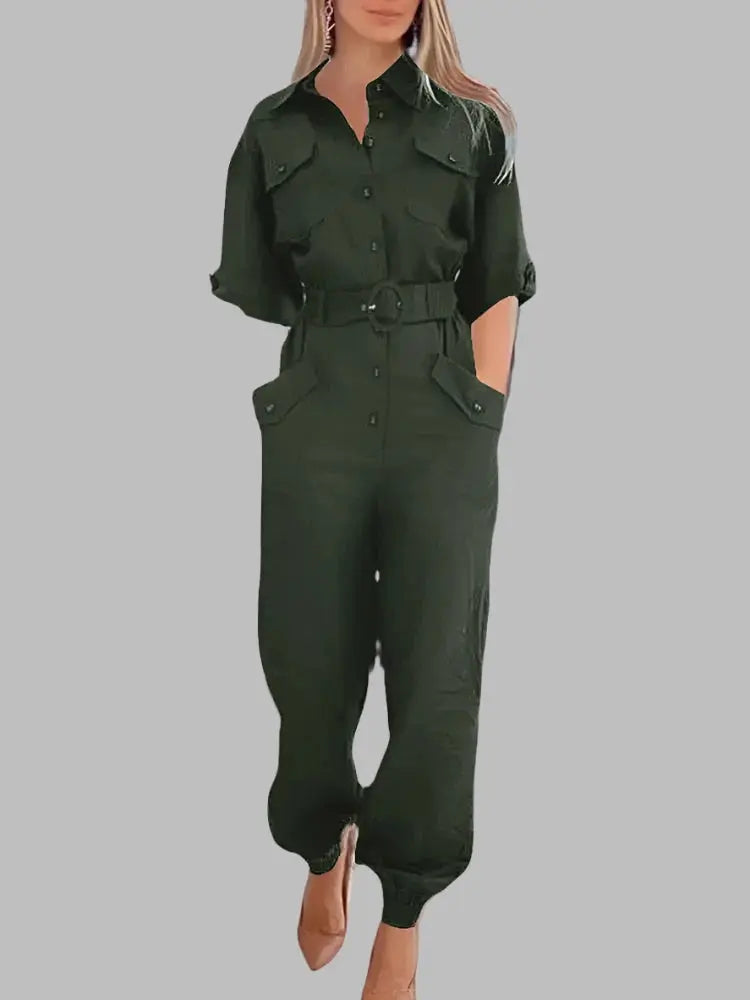 Fallon Fashion Cargo Romper Siren Fashion