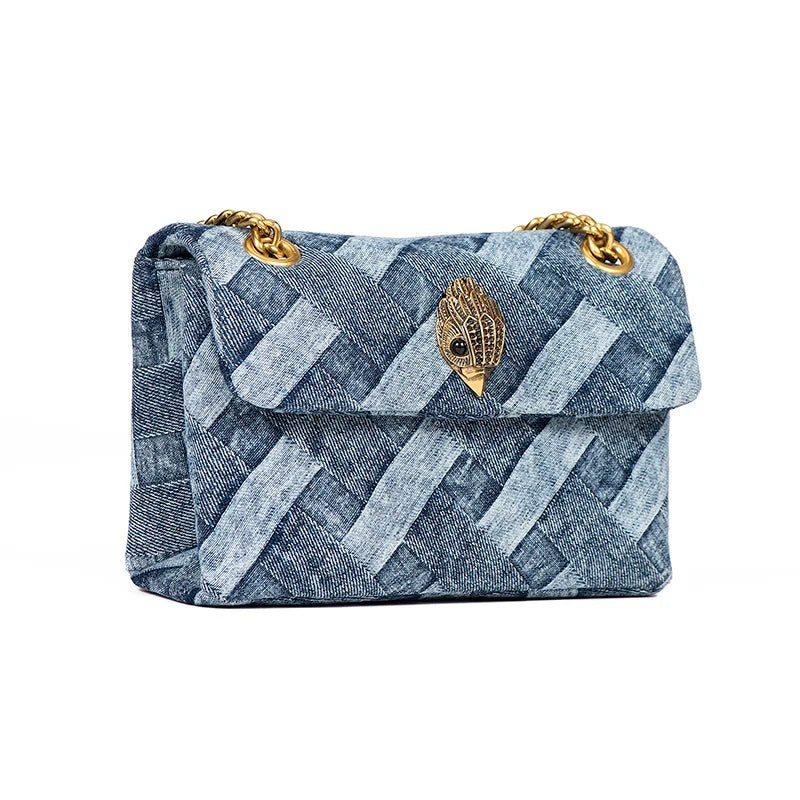 Cristina Denim Patchwork Purse Siren Fashion