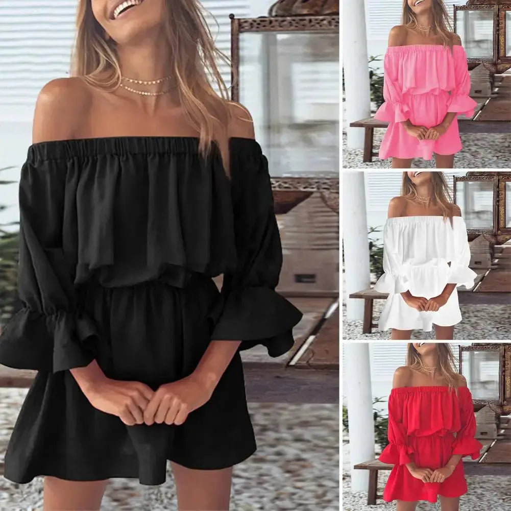 Cici Tunic Off Shoulder Tunic Dress Siren