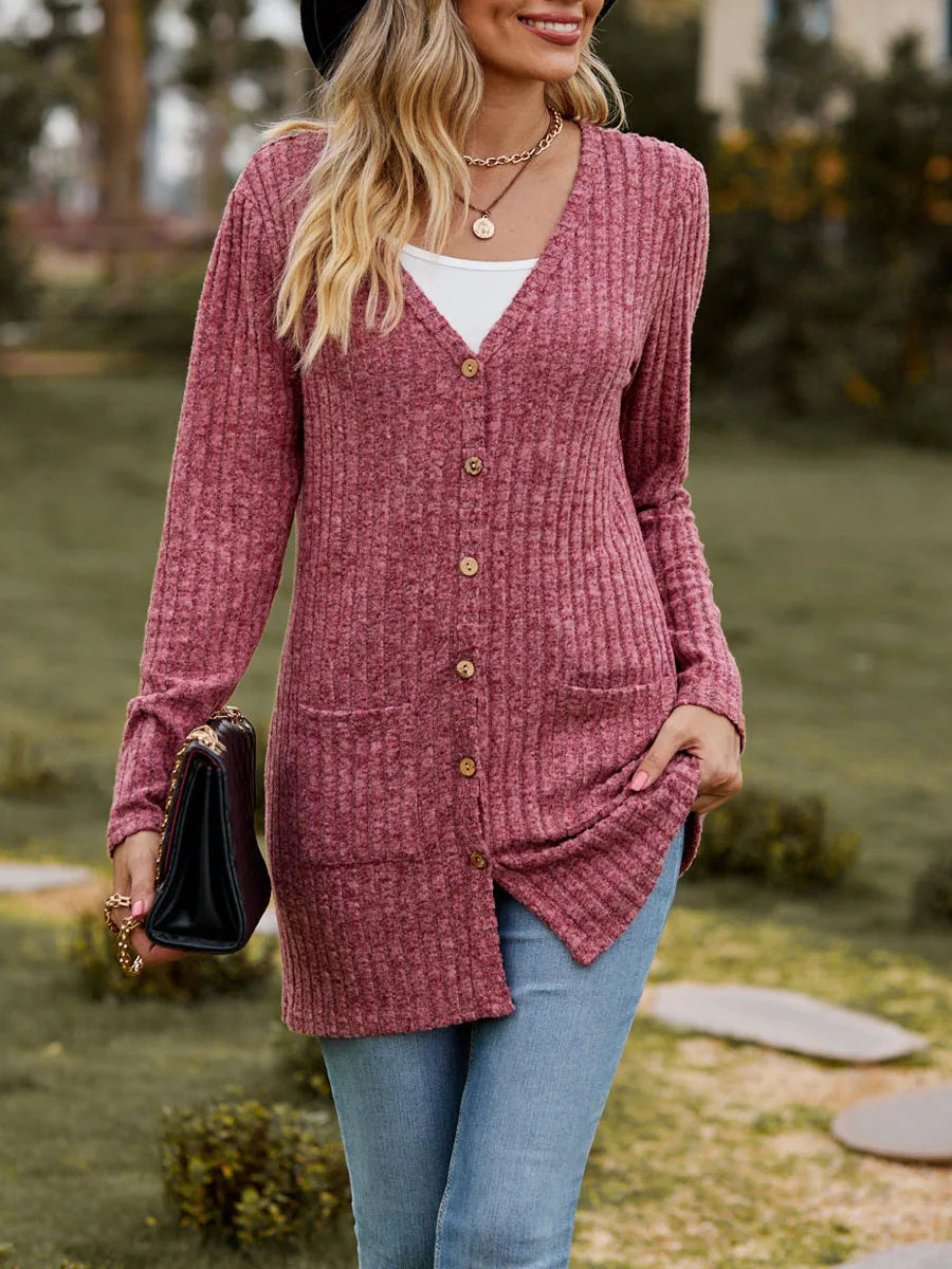 The Viola Long Cardigan Sweater Siren Fashion