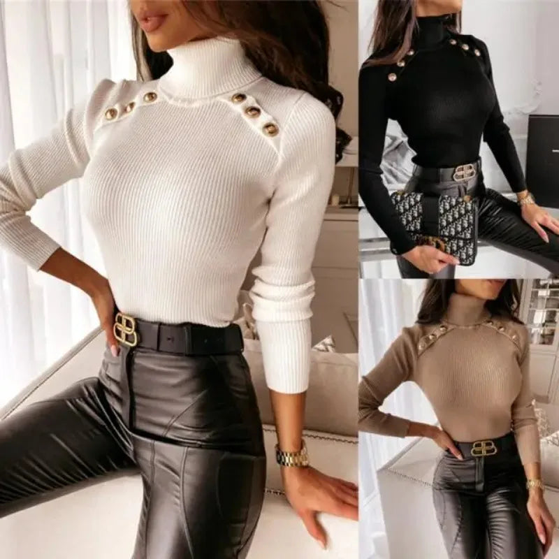 Vanessa Style Slim Fit Sweater Top