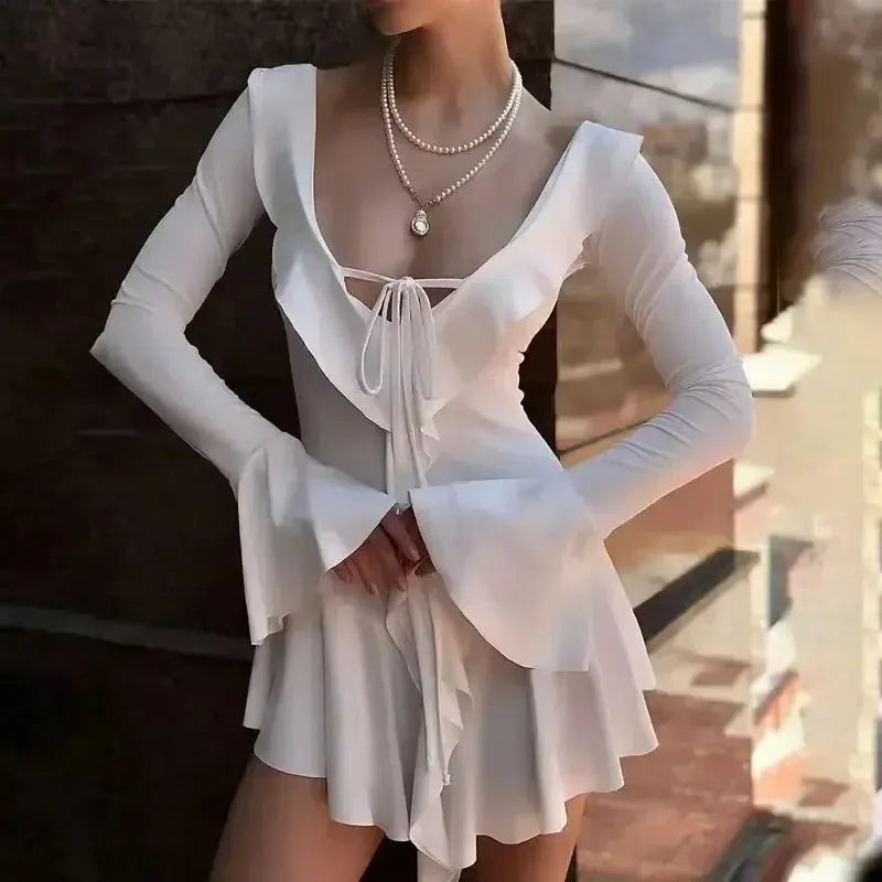 Alessia Backless Mini Dress Siren Fashion