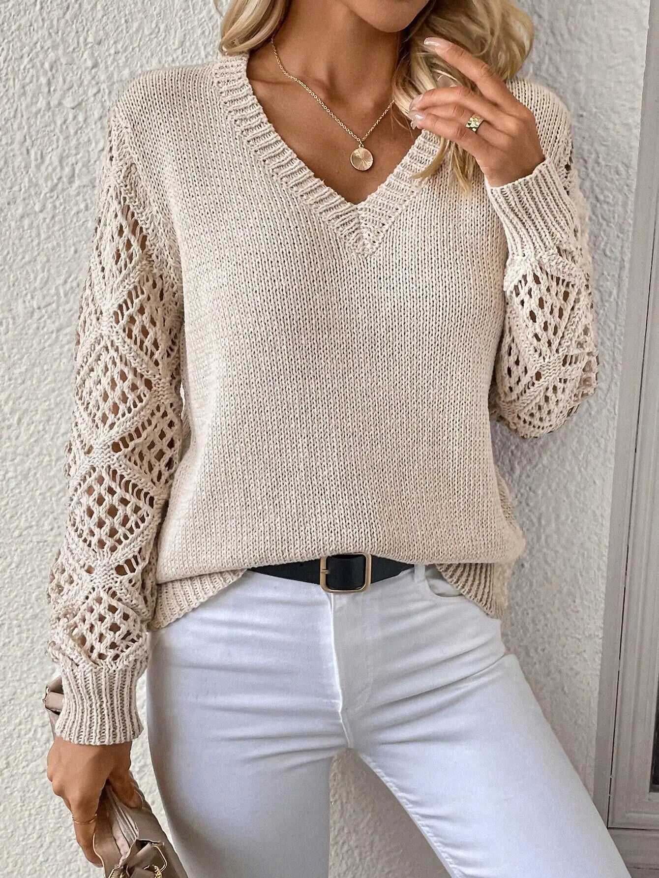 The Arianna Knit Pullover Sweater Siren Fashion