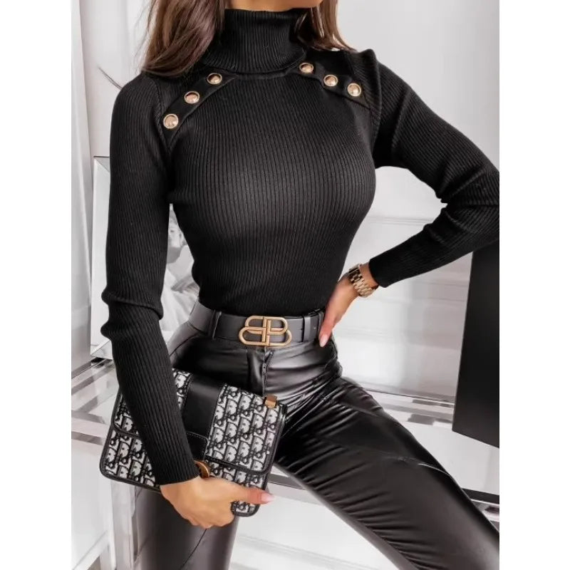 Vanessa Style Slim Fit Sweater Top