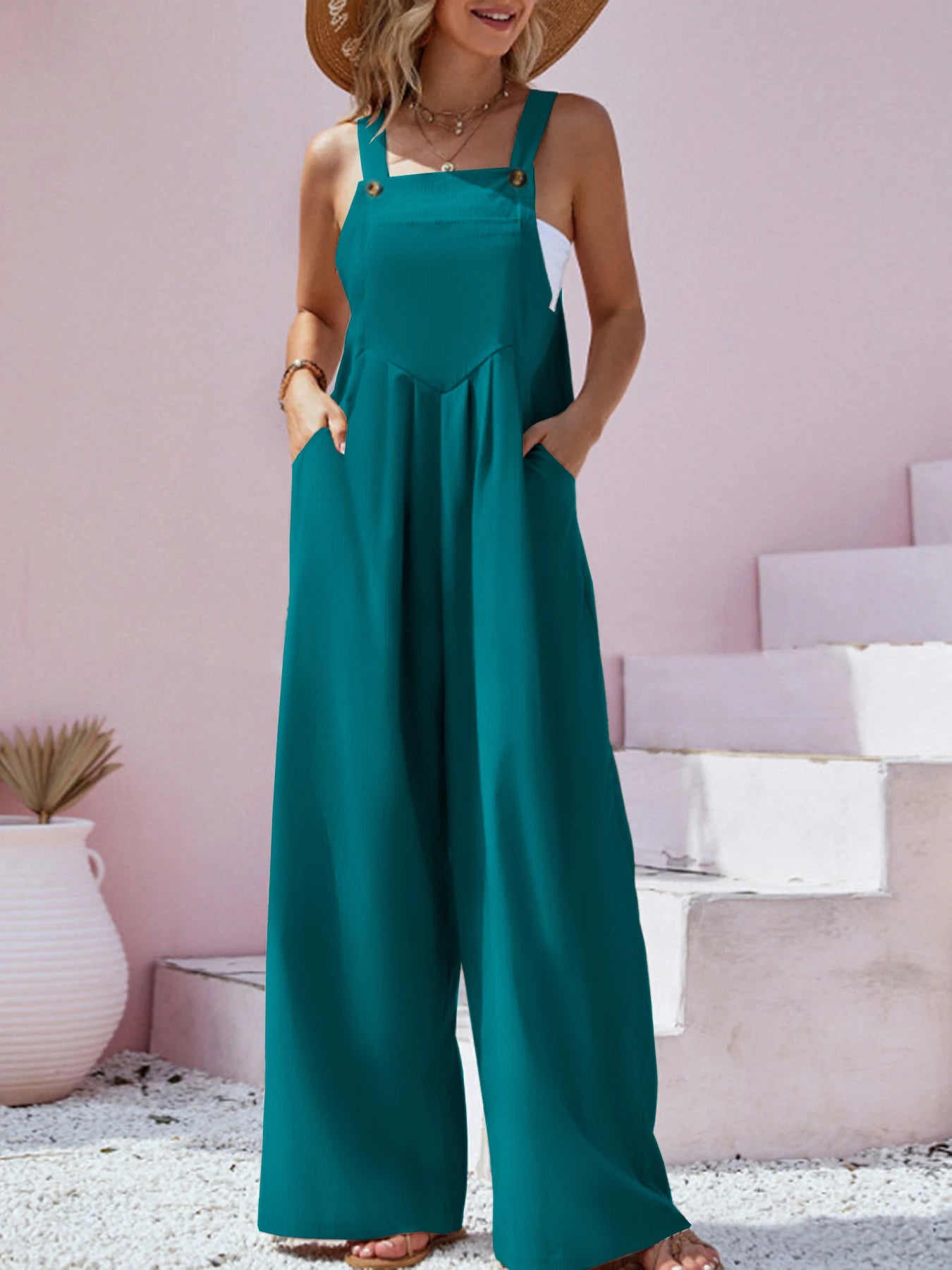 Ocean Drive Wide Leg Jumpsuit Siren Fashion