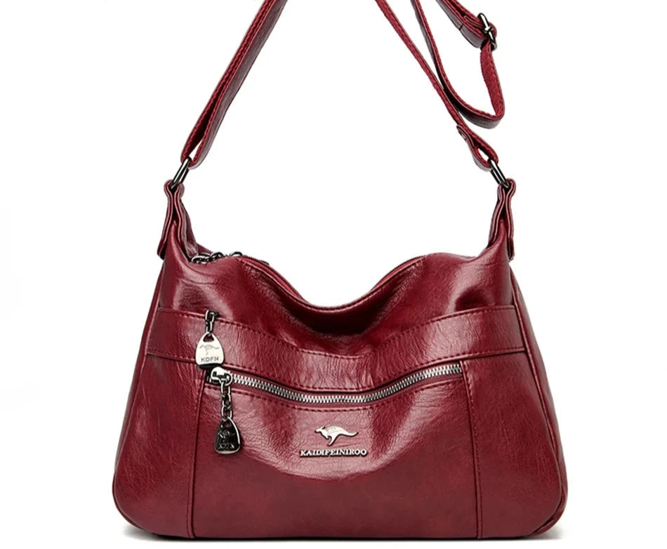 Matilde Genuine Leather Shoulder Bag Siren Fashion