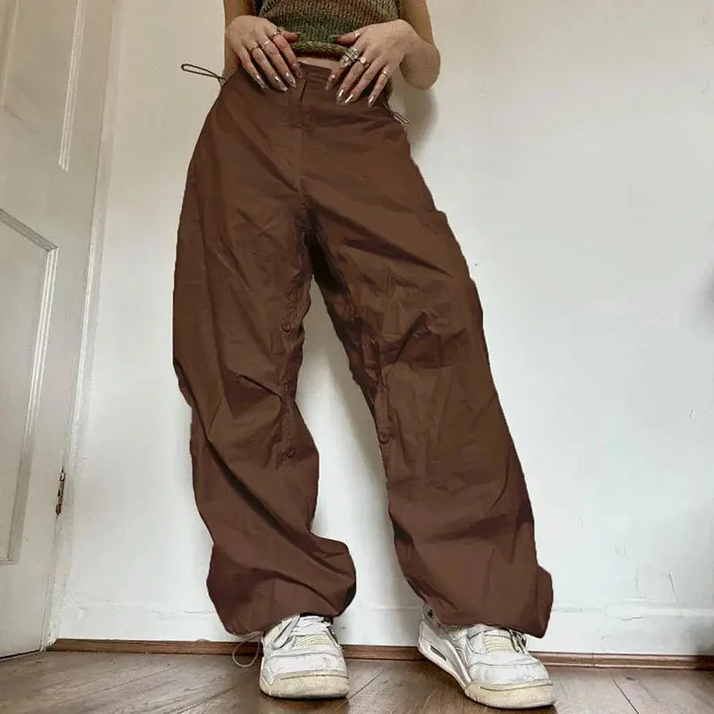 Calista Cargo Pants Low Waist Baggy Siren Fashion