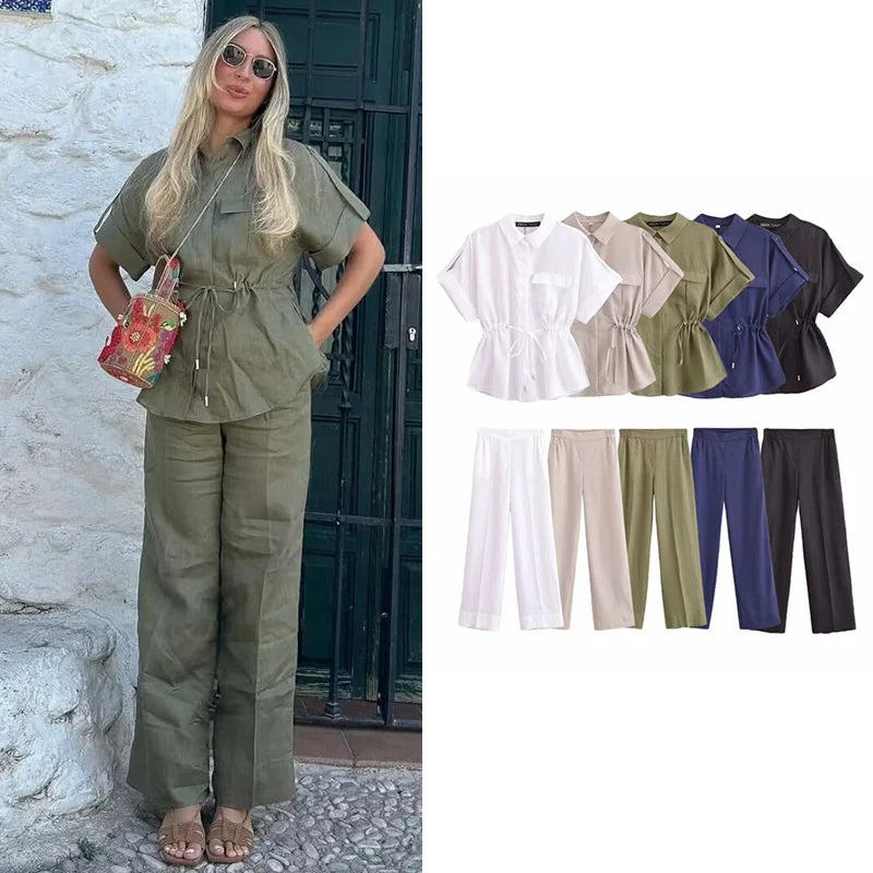 Vera Fashion Two Piece Chic Pants Set Siren Fashion