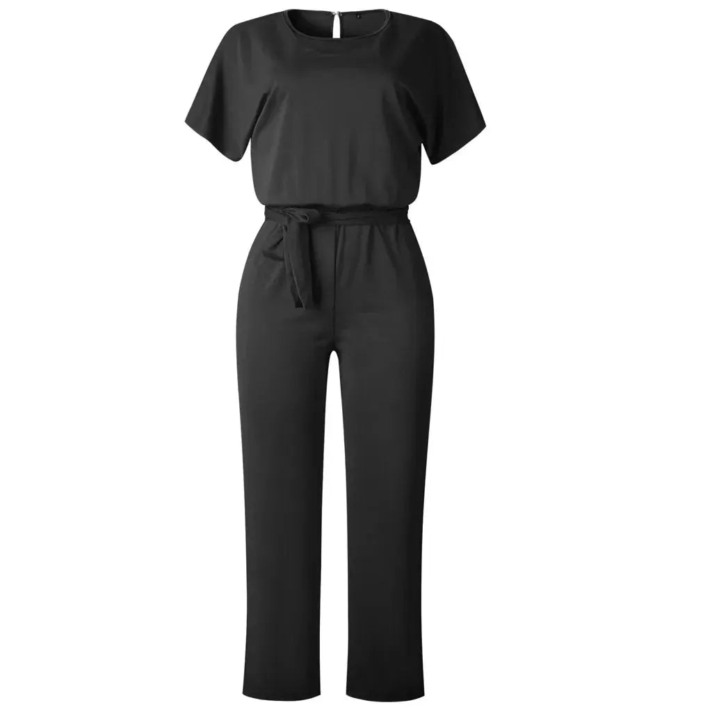 Diana Elegance Short Sleeve Romper Siren Fashion