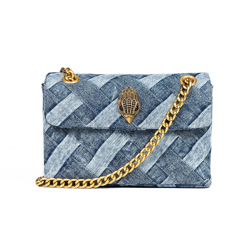 Cristina Denim Patchwork Purse Siren Fashion