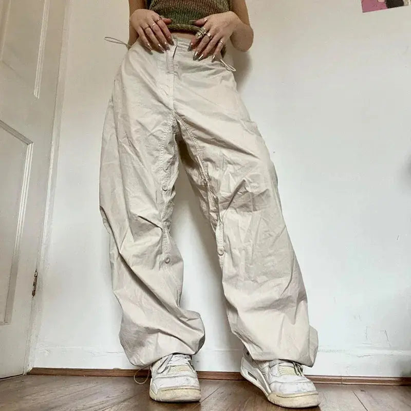 Calista Cargo Pants Low Waist Baggy Siren Fashion