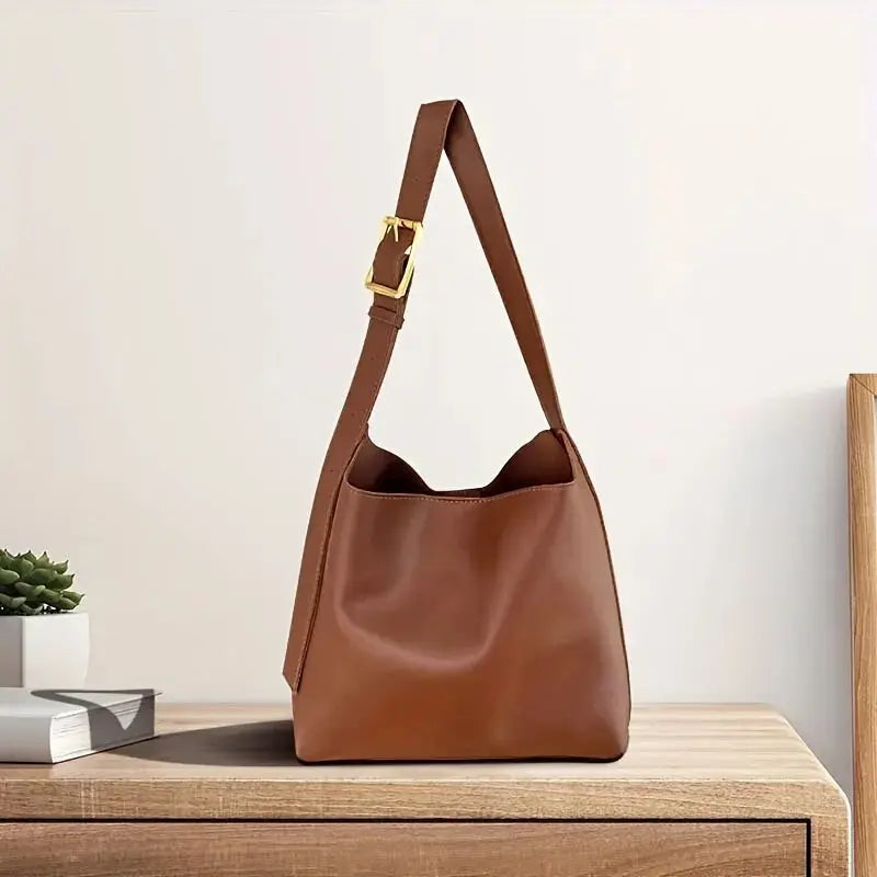 ChicEssence Minimalist PU Leather Shoulder Bag Siren