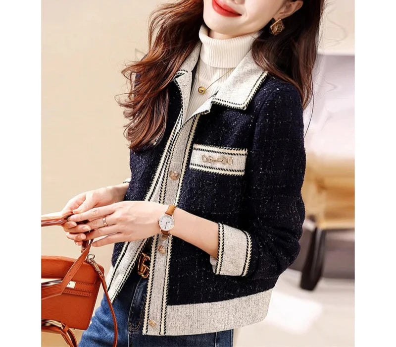 Cecilia Thick Woolen Cashmere Jacket Siren Fashion