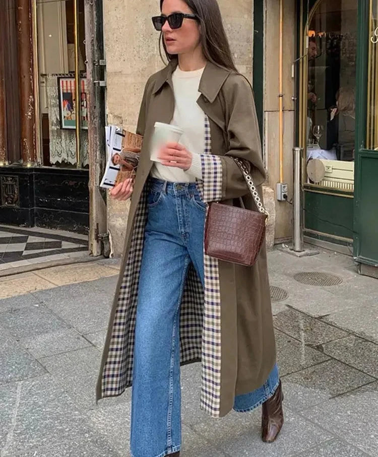 Francesca Fashion Chic Long Coat Siren Fashion