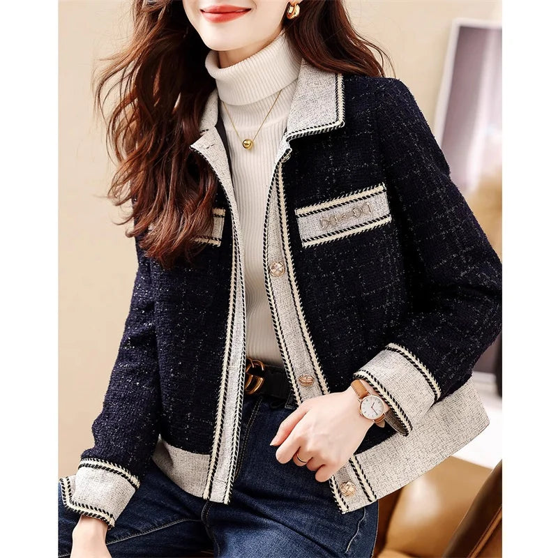 Cecilia Thick Woolen Cashmere Jacket Siren Fashion