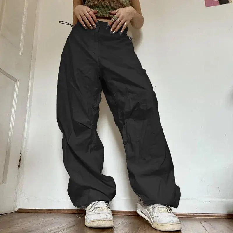 Calista Cargo Pants Low Waist Baggy Siren Fashion