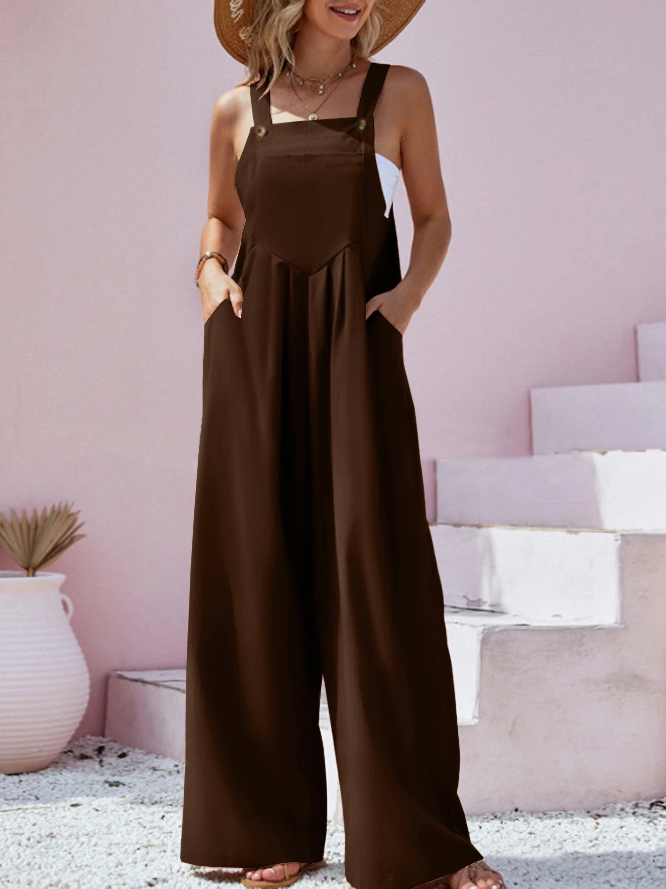 Ocean Drive Wide Leg Jumpsuit Siren Fashion