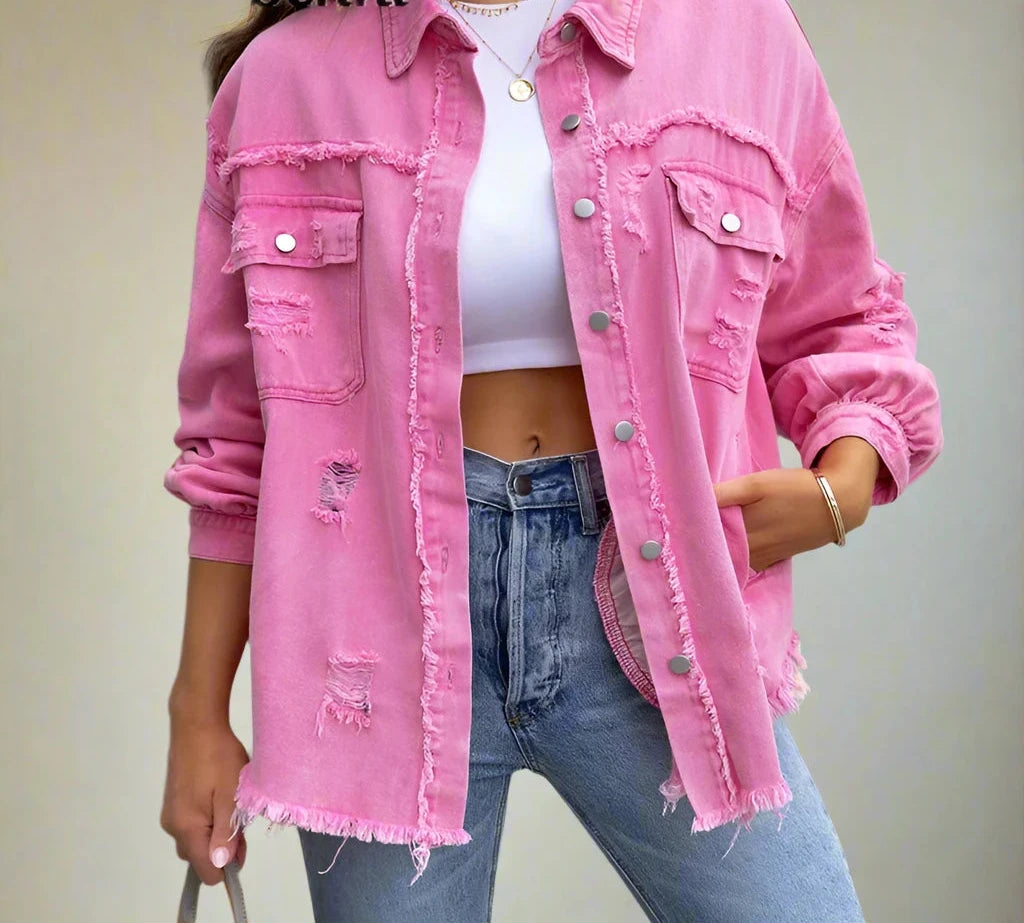 Susanna Fashion Denim Jacket Siren Fashion